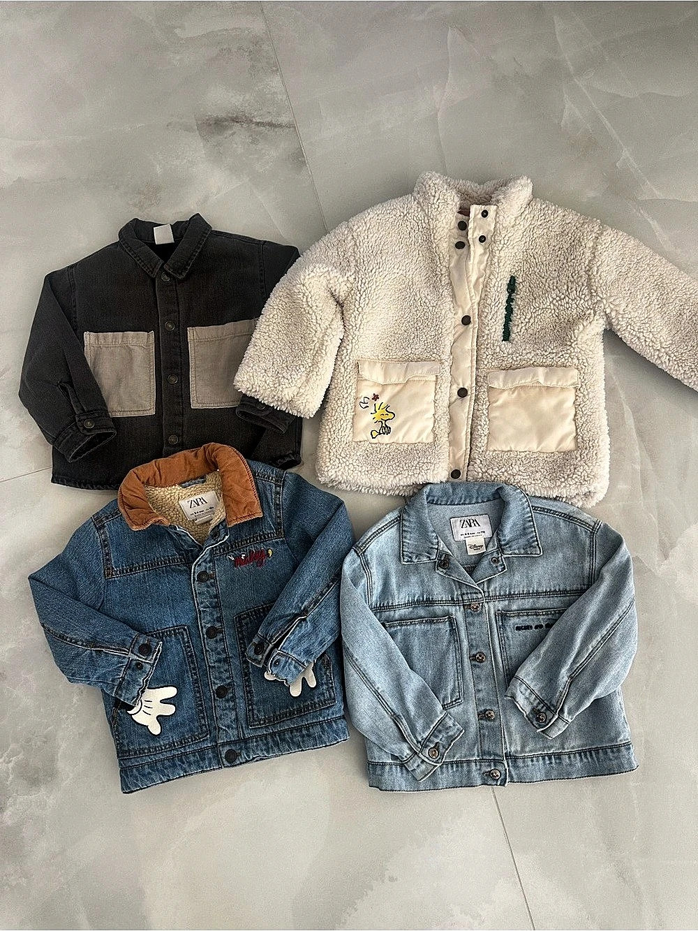 Zara Kids Jacket Bundle Blue & Black